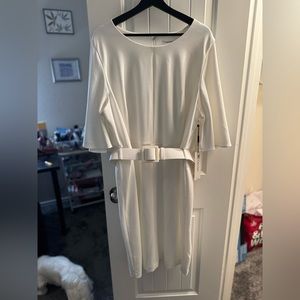 Calvin Klein White Dress size 22